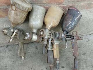 Пульверизатор для Покраски Стен и автомобиля, рабочий за все 150 руб