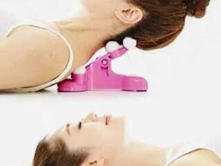 Массажер для шеи и плеч с силиконовыми шариками. Новый эргономичный