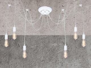 Люстра-паук на 6 лампочек