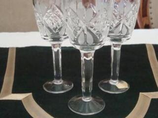 Хрустальные бокалы, вазы/салатники. Сахарница новая «Ambition Kalina».