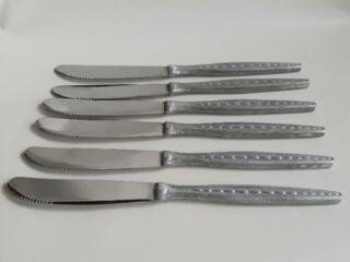 Нож столовый 6 шт. Набор вилка и нож. Пельменница(СССР)
