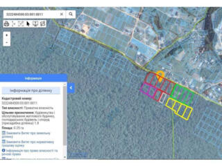 продаж ділянка під житлову забудову Обухівський, Лісники, 14999 $