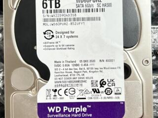 Жесткий диск Western Digital Purple 6 TB - как новый!