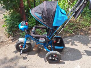 Велосипед с ручкой.