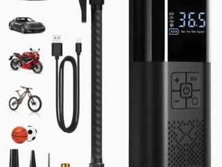 Отличный портативный компрессор на батарее.