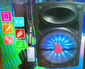 СРОЧНО! Новая в упаковке! Колонка + караоке + Микрофон!