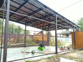 Изготавливаю навесы, козырьки, веранды