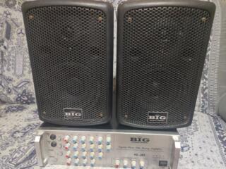 Усилитель и колонки BIG