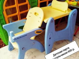 Детский стульчик и столик