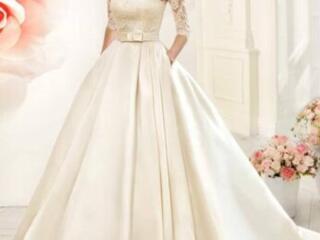 НОВОЕ свадебное платье, фата, кружевное болеро, диадема, подъюбник