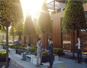 Продается офис с террасой, в БИЗНЕС ЦЕНТРЕ от СК KADORR!