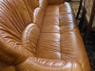 Кожаная мягкая мебель