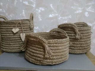 Продам корзинки из джута