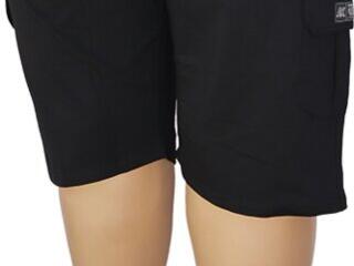 Pantaloni scurți tricotați pentru bărbați de dimensiuni mari, cu buzun