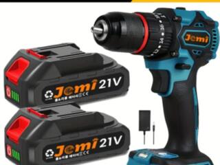 Новый Шуруповерт 2 батареи, безщеточный мотор