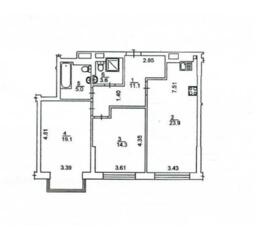 продаж 2-к квартира Київ, Шевченківський, 160000 $