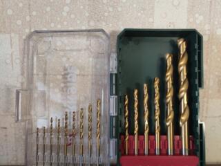 Набор Х15 свёрла по металлу, Parkside, новые, доставка