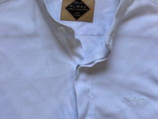 Рубашка с воротником-стойка на 7 лет