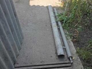 Труба асбест 2,10м диаметр 100мм, трубы железная 2.10м