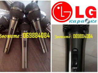 Для Караоке микрофон LG metall с 5 метровым кабелем