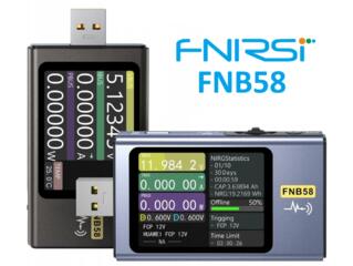Тестер USB FNIRSI FNB58 с Bluetooth или без