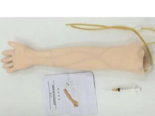 Рука для тренировки уколов в вену для медиков