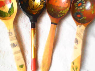 Сувенирные деревянные ложки