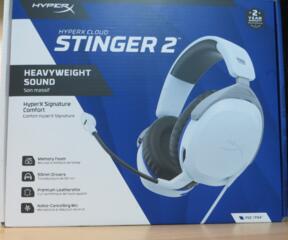 Новая гарнитура HyperX (совместима с PS4/PS5) c адаптером mic/aux