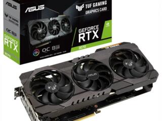 Продам видеокарту ASUS GeForce RTX 3070 TUF gaming