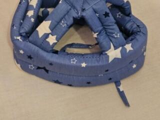 Противоударный защитный мягкий шапка-шлем