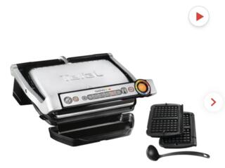 Срочно! Продам электрогриль Tefal Optigrill+с насадкой для вафель