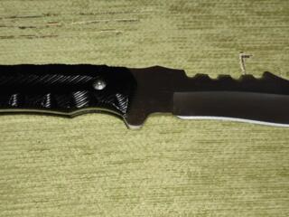 Нож с поясным чехлом, новый.