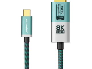 Кабель Ult-Unite DisplayPort - USB Type C, 8K, двунаправленный, 3 м