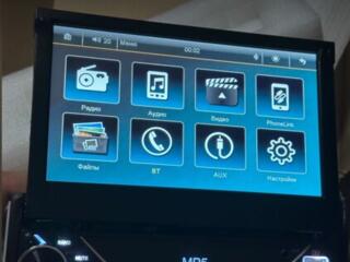 Автомагнитола 1din с выдвижным сенсорным экраном