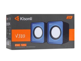 Компьютерные USB не большие колонки Kisonli V310.Новый с магазина.