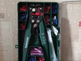 Набор Х231 Обжимные клещи с наконечниками - Parkside, новый, доставка