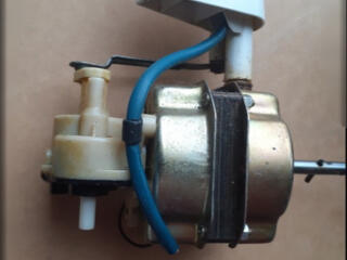 Двигатель для бытового вентилятора 400V. б/у 50лей