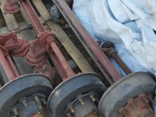 Балка передняя прицепа 2птс4, ось птс4