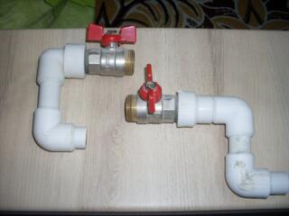 Краны диаметр 3/4 б/у в отличном состоянии, цена за штуку