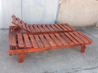 Шезлонг деревянный. Новый
