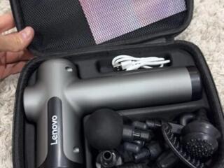 Новый из магазина массажный пистолет (перкуссионный массажёр)-Lenovo!