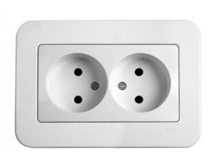 Монтаж подвійної внутрішньої розетки