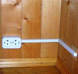 Монтаж додаткових розеток із зовнішньою проводкою