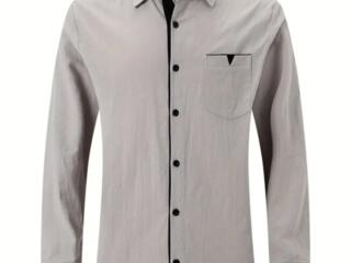 Рубашка с рукавом из хлопка, новая.