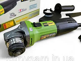ДОСТАВКА Болгарка Procraft С РЕГУЛЯТОРОМ+ДИСК Советская 1 а 6 Б