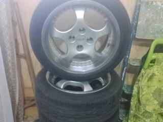 Диски титановые с резиной