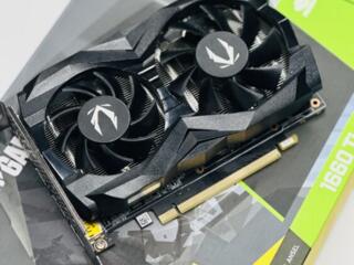Магазин/гарантия Zotac gtx 1660 ti 6gb Идеальное состояние