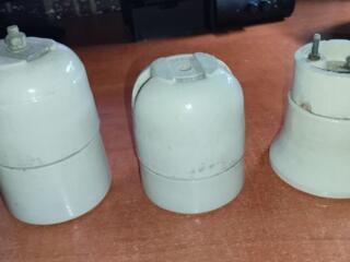 Патроны керамические с большим цоколем и разным креплением