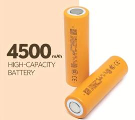 Аккумуляторы формат 21700, ёмкость 4500 мАh, новые.