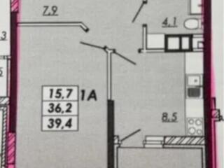 32896.Продається 1-кімнатна квартира в ЖК Реал ...